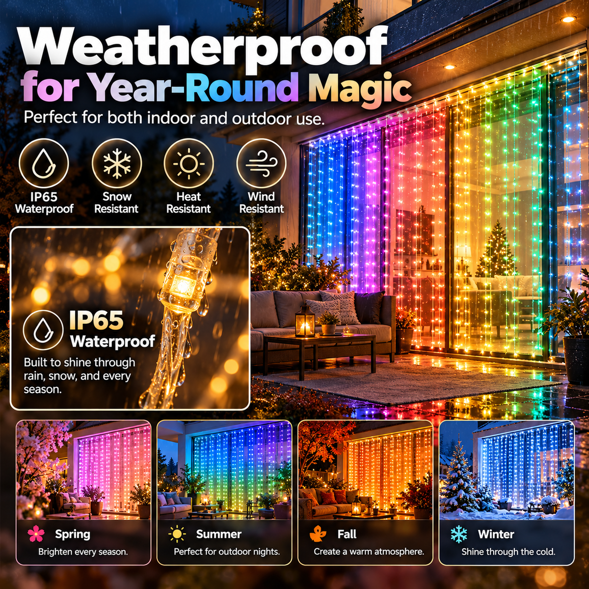Smart Christmas Projection Lights