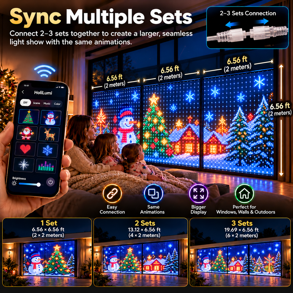 Smart Christmas Projection Lights
