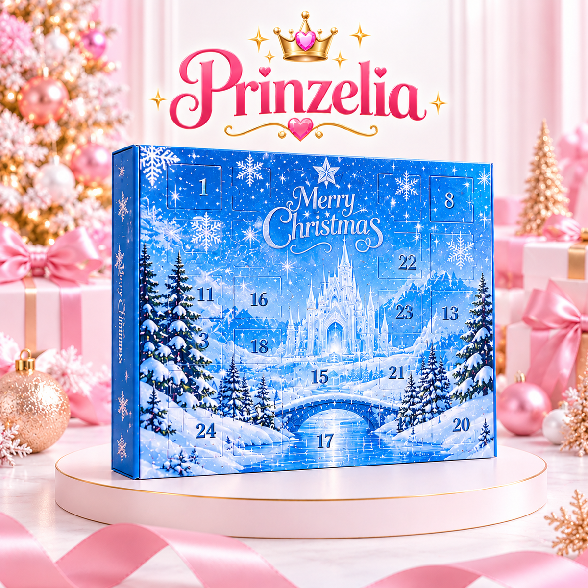 24-Day Princess Advent Calendar for Girls